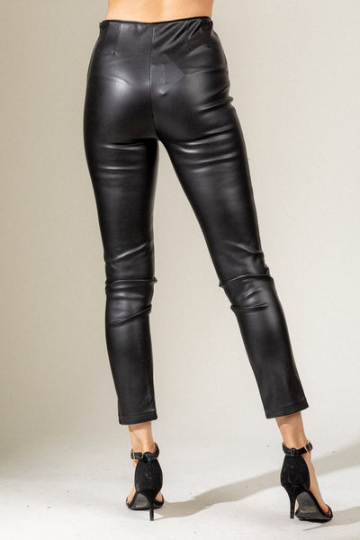 Sauda Faux Leather Pants – Tuulie Official