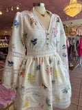 Molly White Floral Dress