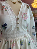 Molly White Floral Dress