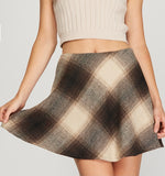 Monica Plaid Skirt