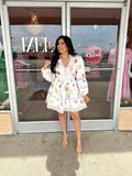 Molly White Floral Dress