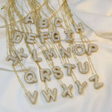 Bubble Letter Necklace