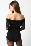 Destinee Off the Shoulder Lace Top