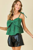 Holly Sequin Babydoll Top