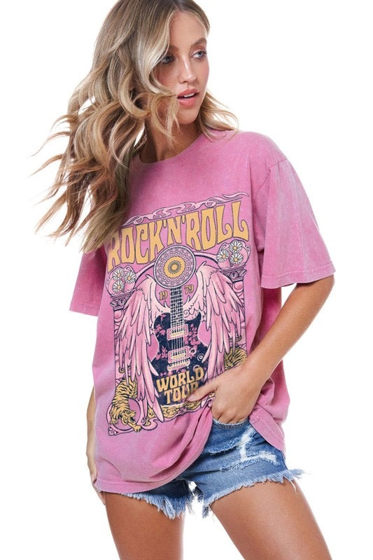 Rock n Roll Cowgirl Graphic Tee