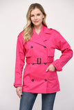 Barbie Pink Trench Coat