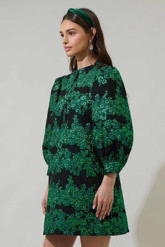 Milly Jacquard Mini Dress IZEL BOUTIQUE Milly Jacquard Mini Dress IZEL BOUTIQUE