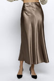 Muse Bronze Midi Skirt