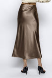 Muse Bronze Midi Skirt