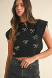 Take Me Anywhere Embellished Knit Top