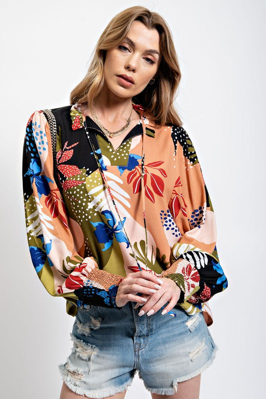 Fall Orchid Blouse