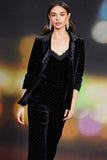 In the Star Velvet Hot Fix Blazer