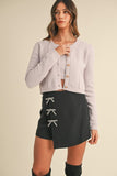 All for Fun Bow Mini Skirt