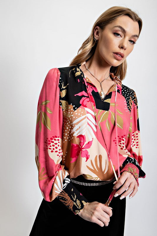 Fall Orchid Blouse
