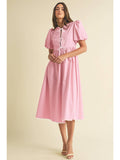 Bubblegum Love Midi Dress