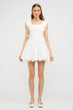 Josie White Bubble Dress