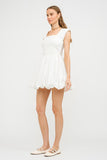 Josie White Bubble Dress