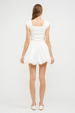 Josie White Bubble Dress