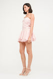 So Sweet Pink Strapless Bubble Dress