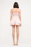 So Sweet Pink Strapless Bubble Dress