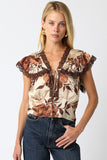The Parker Floral Lace Top