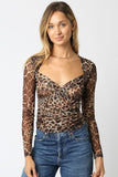 Charlee Leopard Top