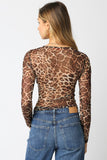 Charlee Leopard Top