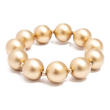 Zenzii Chunky Matte Stretch Bracelet