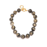 Zenzii Iridescent Beaded Collar Necklace