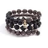 Zenzii Matte and Glossy Beaded Bracelet