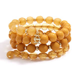 Zenzii Matte and Glossy Beaded Bracelet