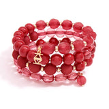 Zenzii Matte and Glossy Beaded Bracelet