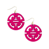 Zenzii Traveling Resin Drop Earring