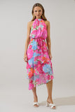 Cali Ruffle Midi Dress