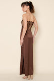 Noah Lace Bodce Strapless Maxi Dress