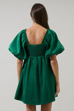Decima Bubble Sleeve Mini Dress