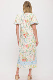 Meadow Bloom Floral Tunic Maxi Dress