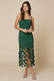 Diamond Strappy Skirt Maxi Dress
