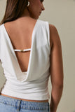 City Lights Cowl Back Top