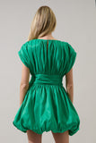 Sarahi Ruched Bubble Mini Dress