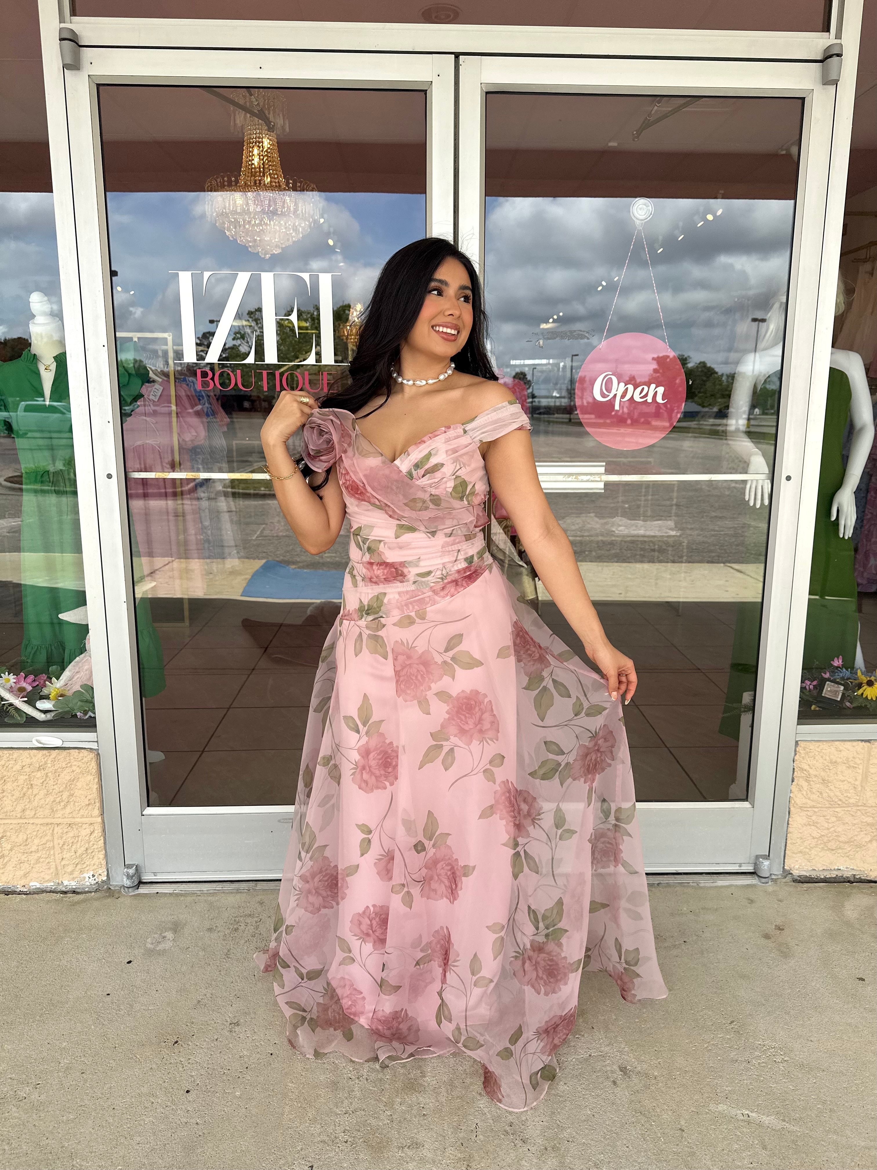 elora maxi dress BHLDN Elora Ruffle Lace Floral Maxi by BHLDN