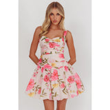 Rhodes Floral Mini Dress (Australian Exclusive)