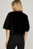 Adrienne Crop Faux Fur Jacket