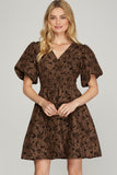 Ciel Jacquard Dress