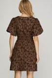 Ciel Jacquard Dress