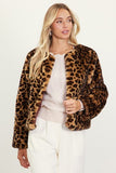 The Alice Leopard Faux Fur Jacket