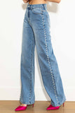 The Alice Pearl Wide Leg Jean