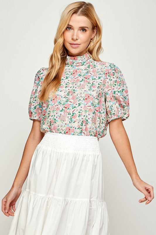 Confident In You Floral Top